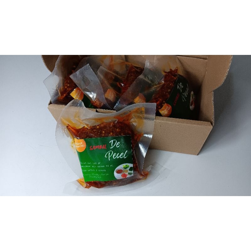 

Sambal De Pecel, paket hampers isi 5@115 gr