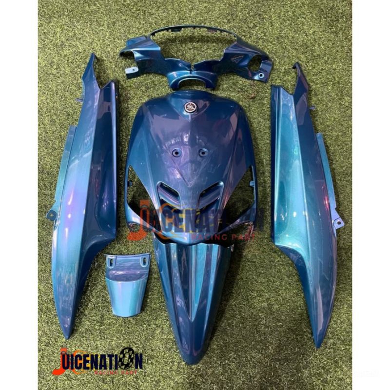 full body halus Mio sporty biru lembayung ungu