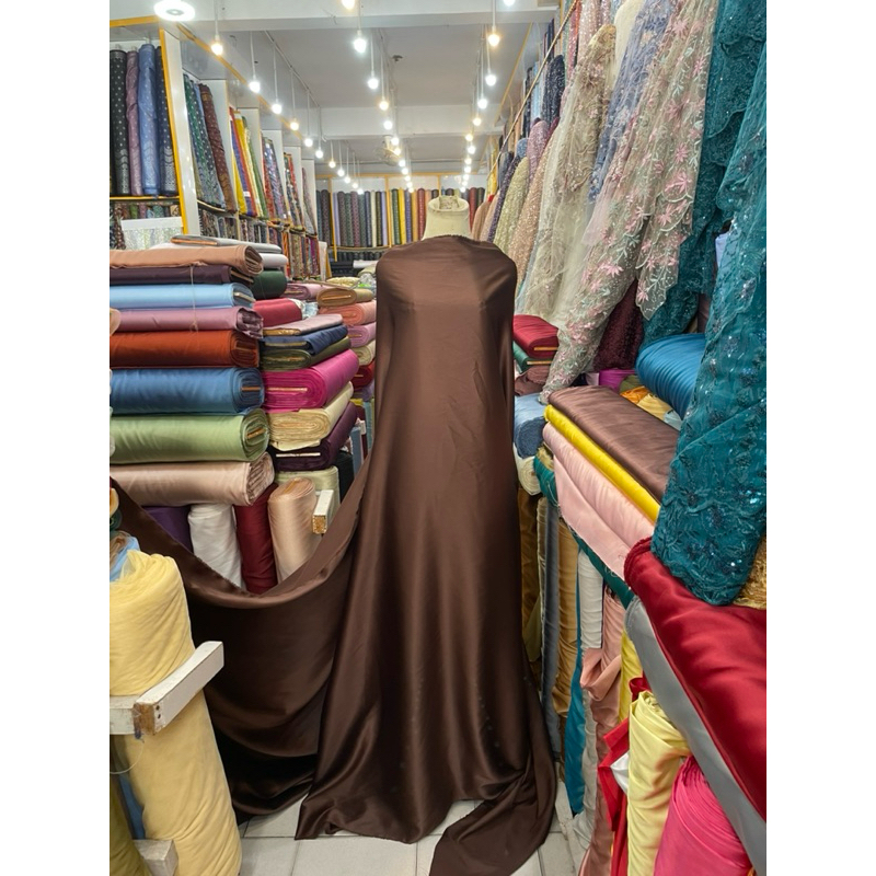 Kain Saten Velvet Roberto Premium Harga grosiran