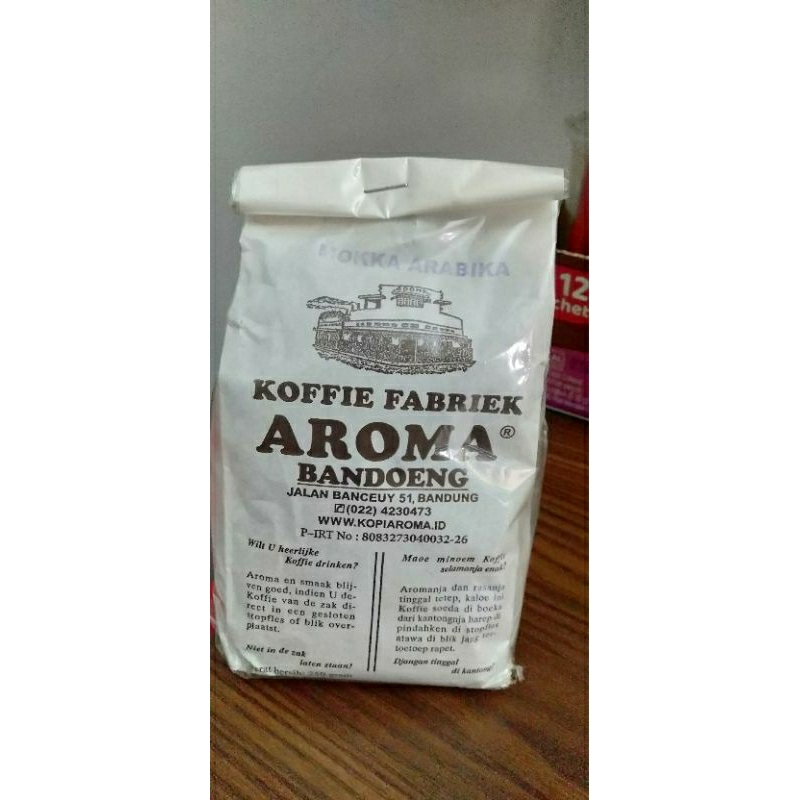

Kopi bubuk Aroma mokka arabika 250 gram