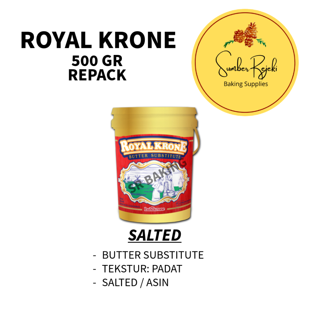 

Royal Krone Butter 500 Gr / 500gr Salted