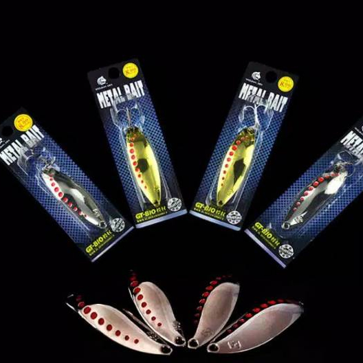 Spoon lure umpan pacing spoon spinner lure 7.5gr