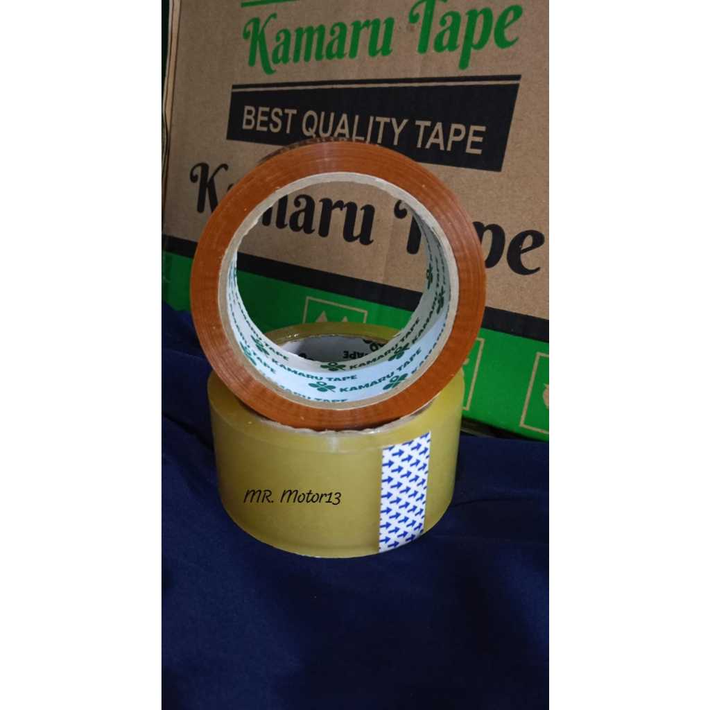 

Lakban Bening Coklat 45MM x 100 YARD (2 INCH X 100YARD) TERMURAH best quality