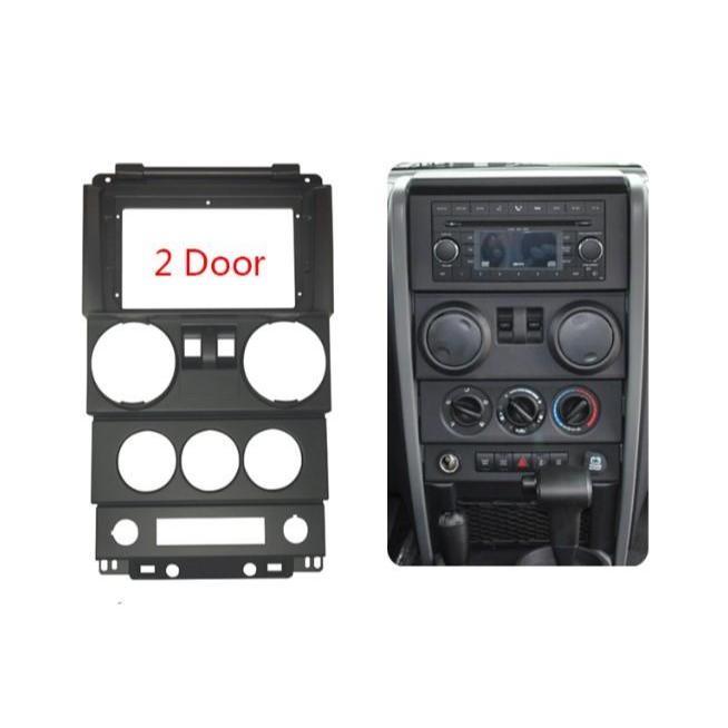 AUTO NET FRAME HEADUNIT ANDROID 9 INCH JEEP RUBICON WRANGLER 2008