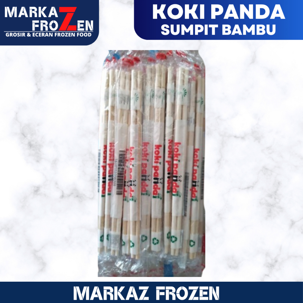 KOKI PANDA SUMPIT BAMBU CHOPSTICK