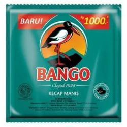

Kecap Manis BANGO Kemasan Renceng 25 gr isi 24 sachet