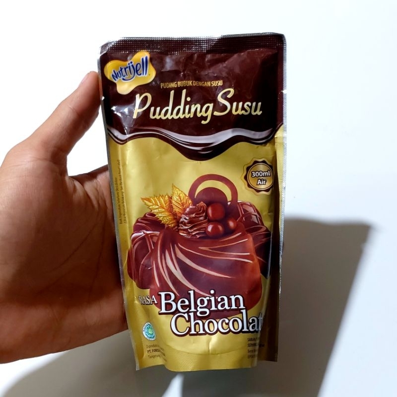

NUTRIJELL PUDING SUSU RASA COKLAT BELGIAN 130 GRAM