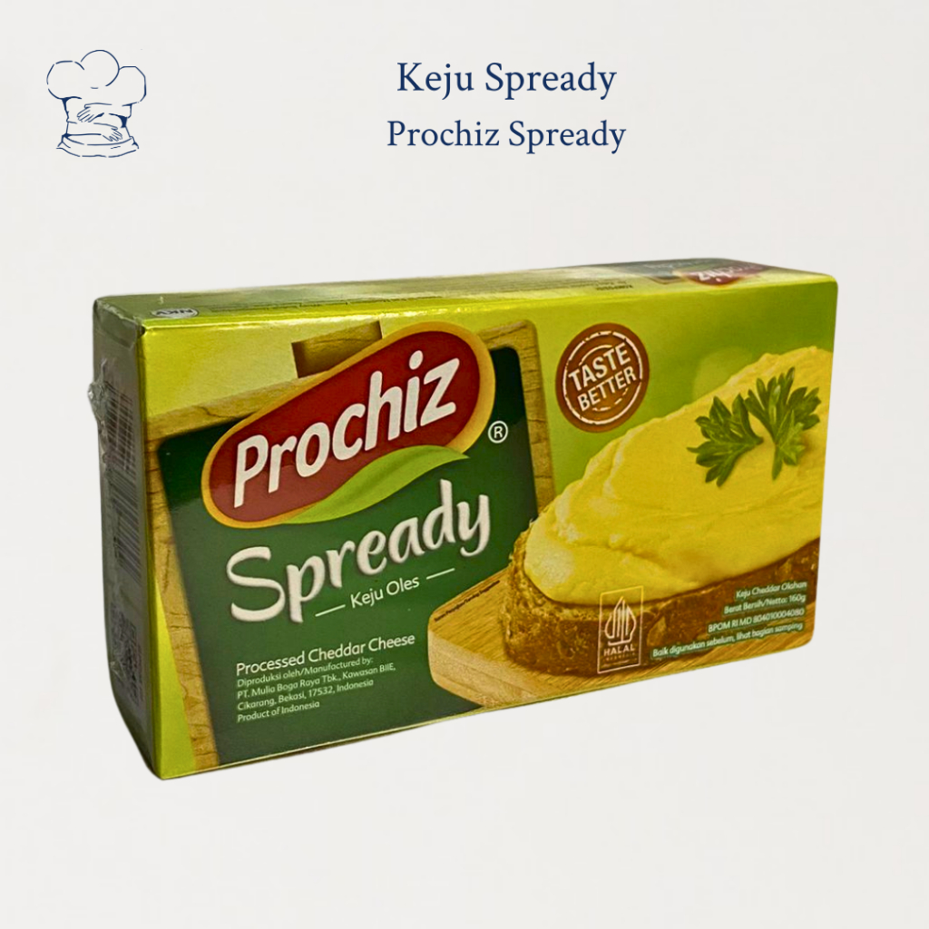 

Prochiz Spready 160gr – Keju Oles Creamy / Keju Prochiz Spready