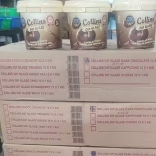 

Collins Coklat Dip Glaze 1DUS isi 12x1KG