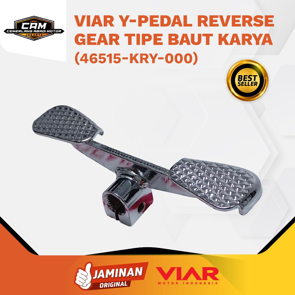 Pedal Maju Mundur Gearbox Viar Karya 150 200 300 CC Tipe 2015 - Sekarang Lampu Barong Motor Roda 3 P
