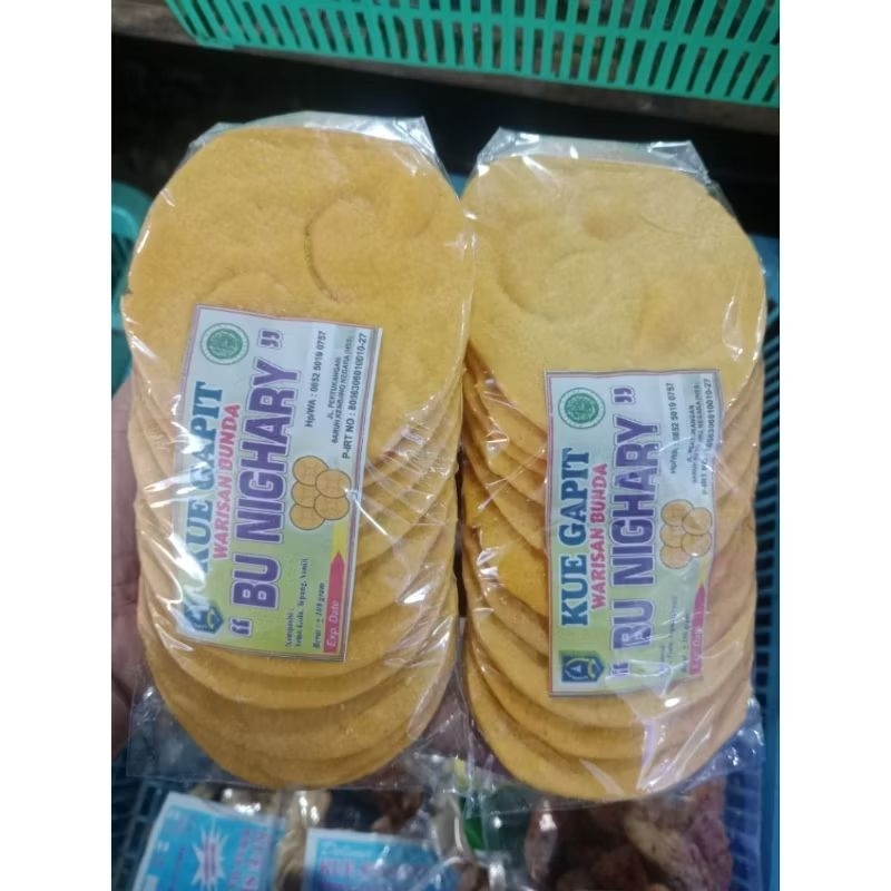 

Kue gapit / wadai gapit / khas Negara