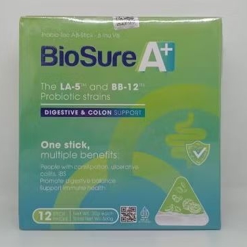 

BIOSURE A+ PROBIOTIK UNTUK KESEHATAN USUS LAMBUNG MENGATASI MAGH GERD PERUT KEMBUNG SERTA MEMPERBAIKI METABOLISME TUBUH