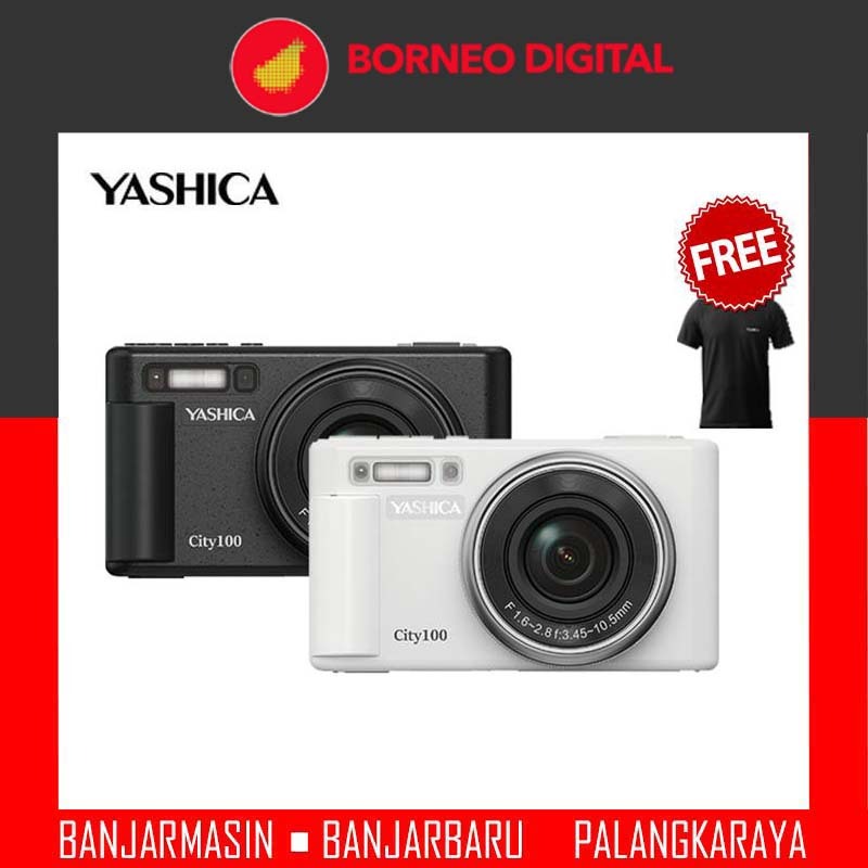 Yashica City 100 Compact Digital Camera Pocket Kamera
