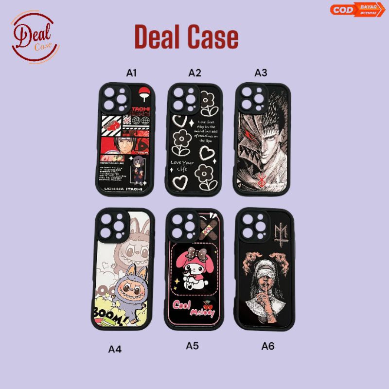 Case Hp Tipe IPHONE 16 PROMAX / Clear Case / Case Bening / Clear Case Gambar / Case 2D / Case Polos 