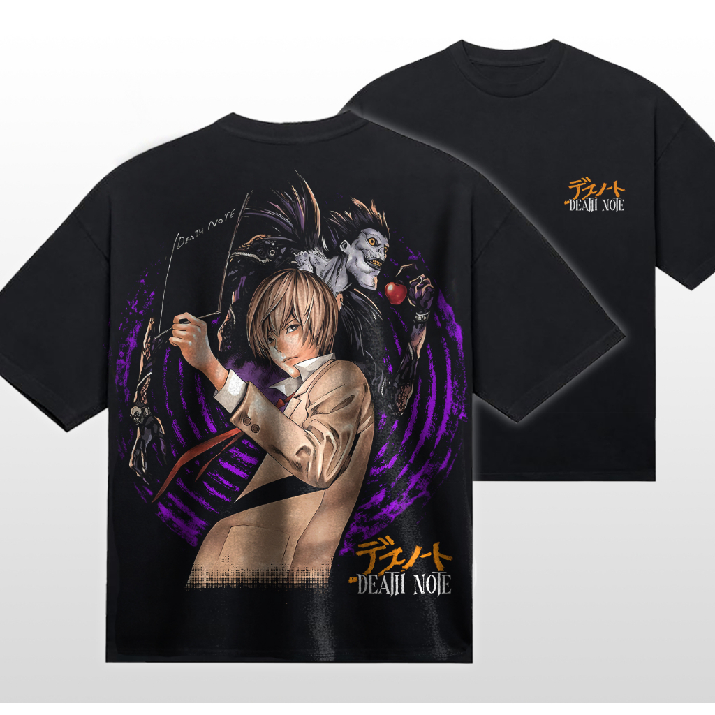 DEATH NOTE Kaos ANIME DEATH NOTE Kaos OVERSIZE DEATH NOTE -Treasure Merch
