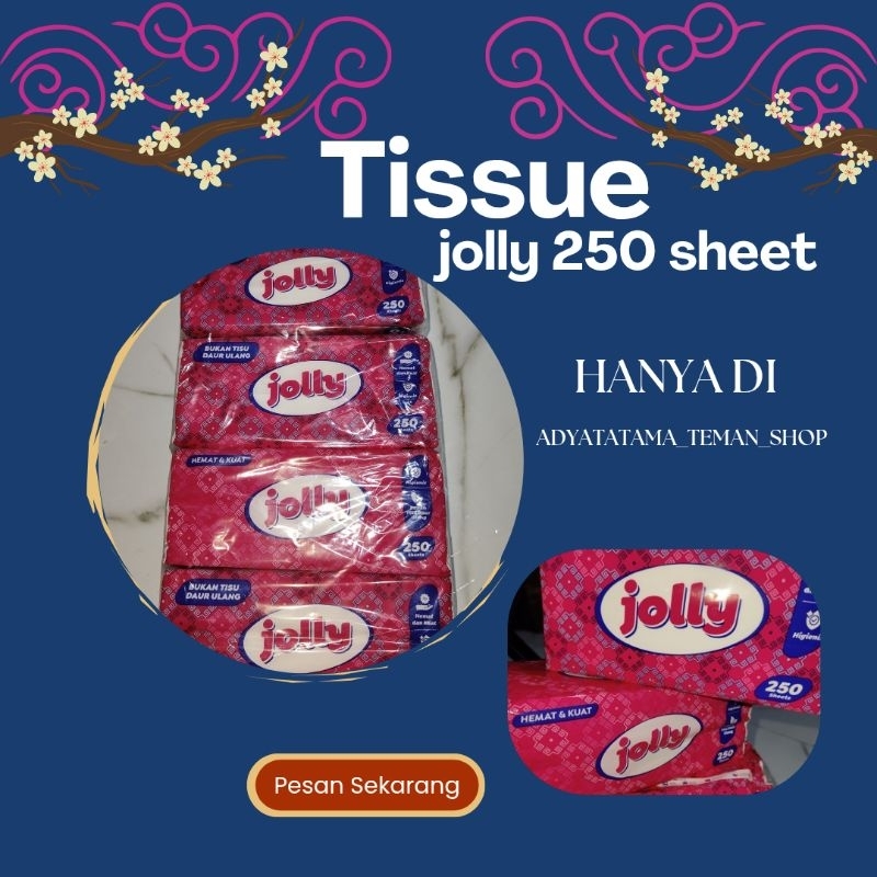 tisu jolly 250 isi 4 (1ball)