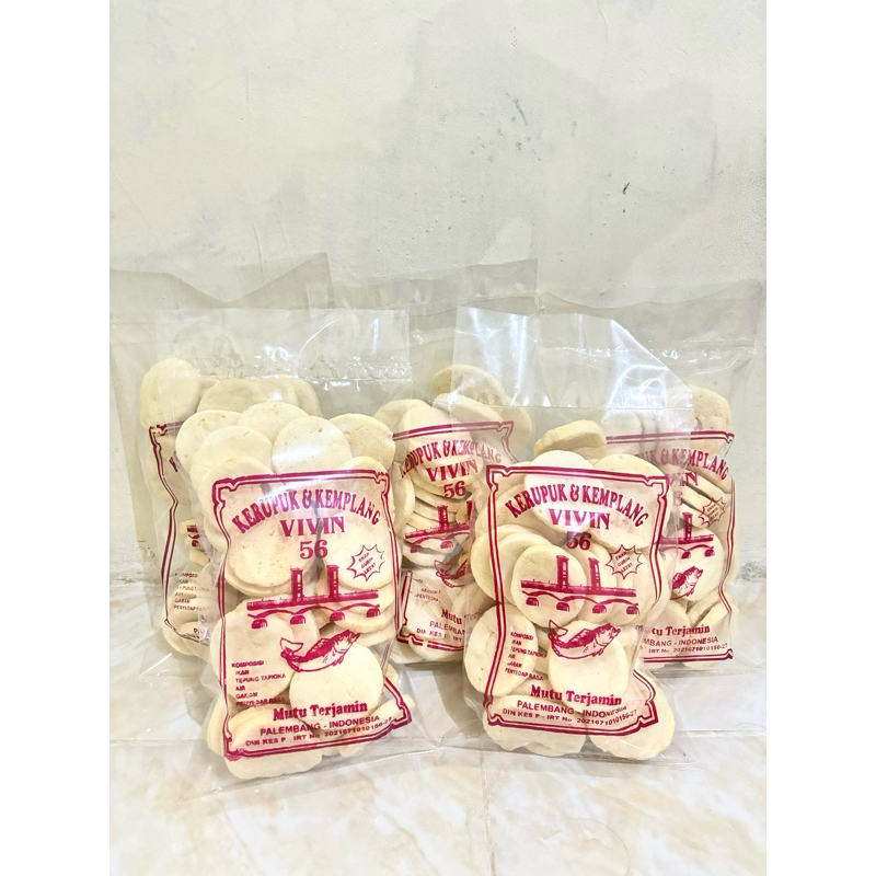 

Kerupuk Kemplang Palembang Asli Ikan Tenggiri (Beli 4 gratis 1)