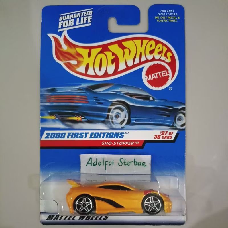 hotwheels hot wheels sho-stopper sho stopper shostopper 2000 first editions 27 of 36