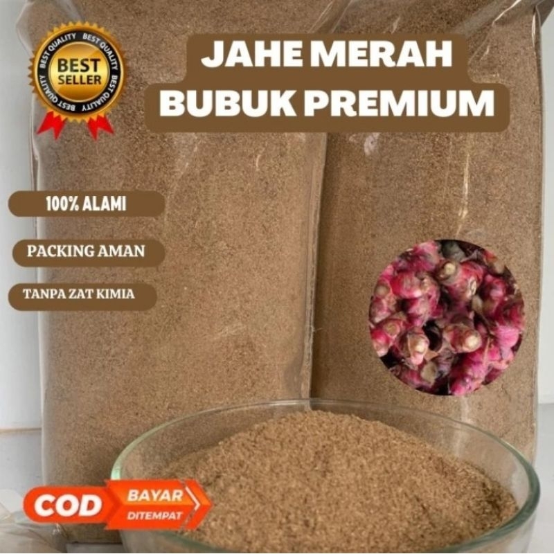 

Bubuk Jahe Merah Murni Asli 100% - 250 gr
