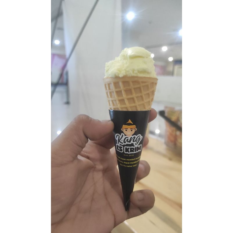 

Sleeve Cone kertas Cone merek Kangeskrim isi 50 pcs per plastik