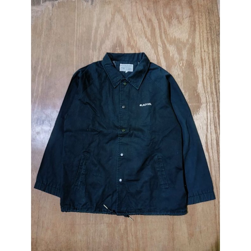 black number coach jacket