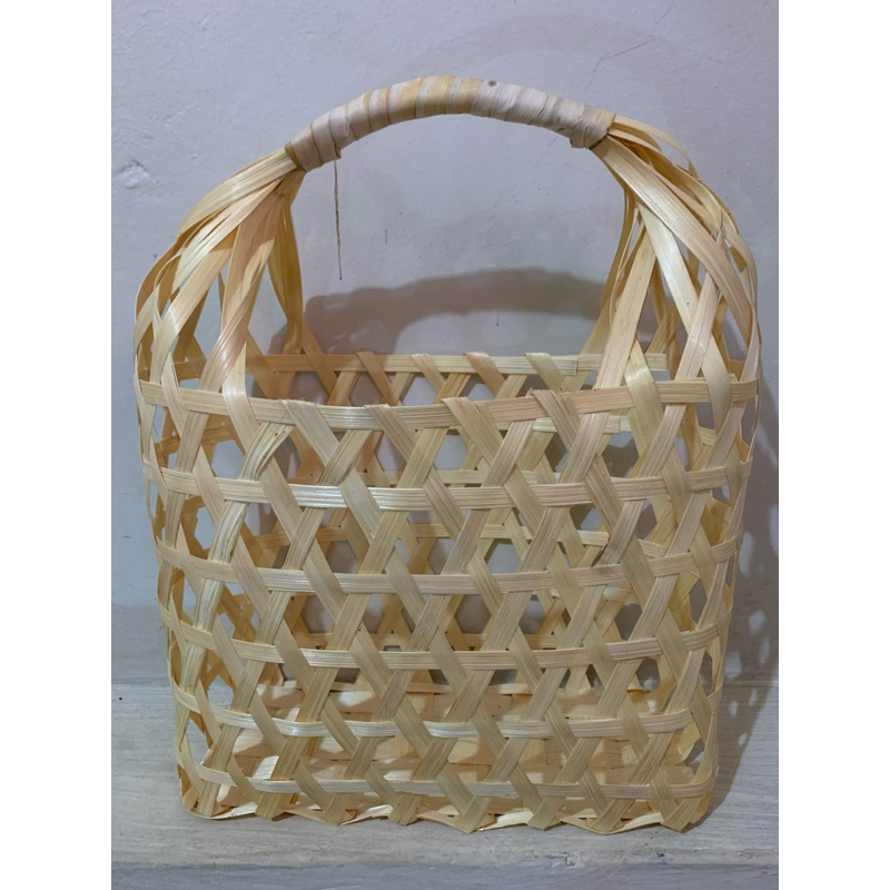 Keranjang anyaman bambu_Parsel