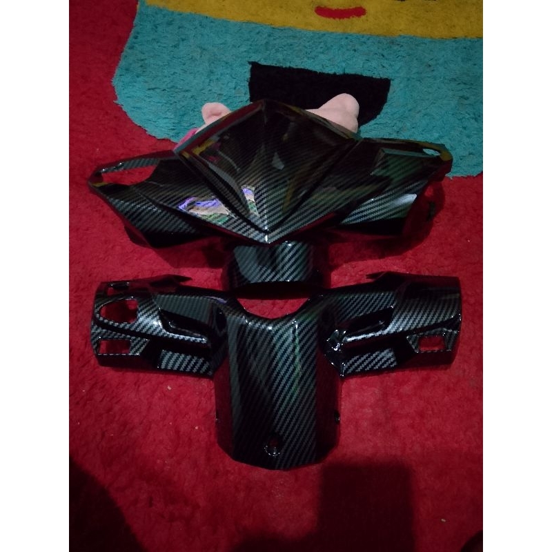 COVER BATOK DEPAN DAN BELAKANG VARIO 125 OLD KZR CARBON