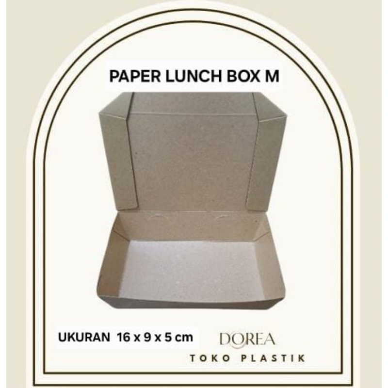 Paper Lunch Box Craft M