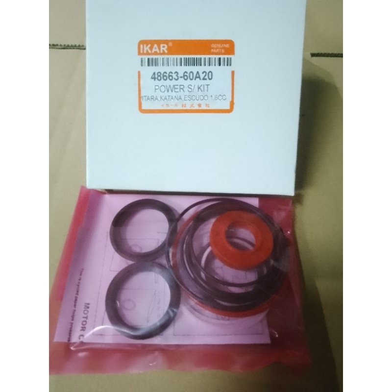 POWER STEERING KIT SEAL POWER STERING KIT VITARA,KATANA ESCUDO 1,6cc (LOWER)