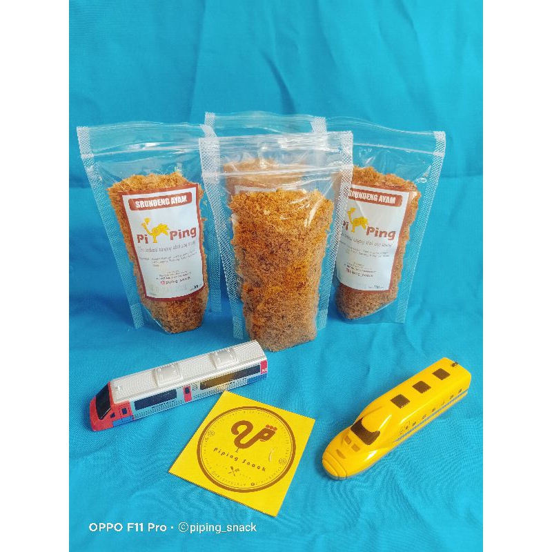 

Serundeng Ayam rempah (kering krispi oven) homemade by pipingsnack semarang