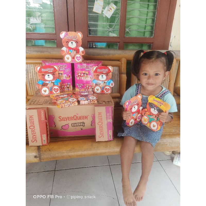 

Coklat Silverqueen chunkybar beruang