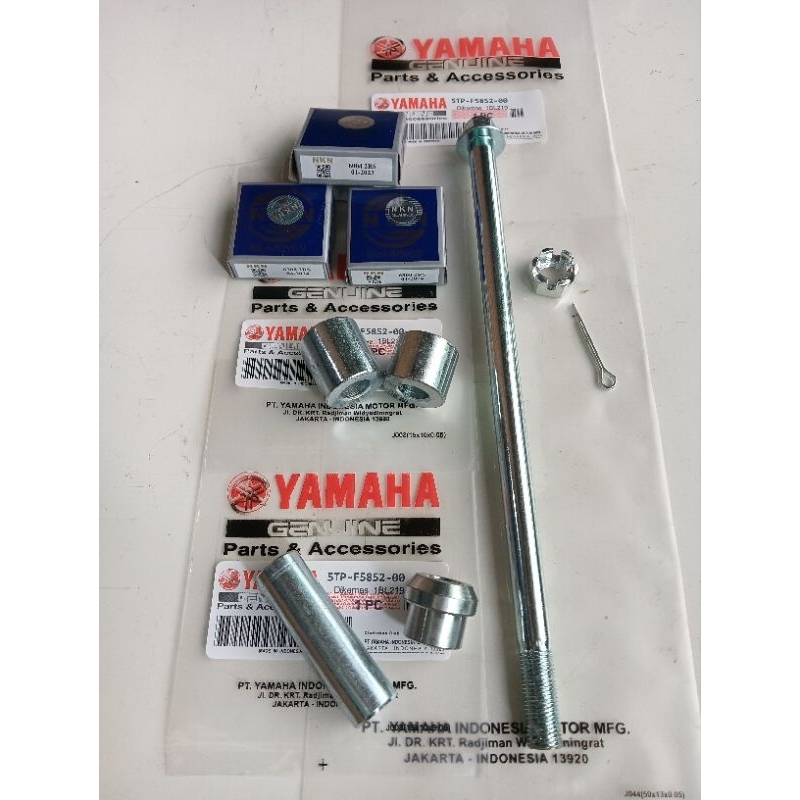 PAKET KOMPLIT RODA BELAKANG YAMAHA JUPITER Z VEGA ZR BARING+ seal +BOS TROMOL.+ BOS RODA + BOS GEAR 