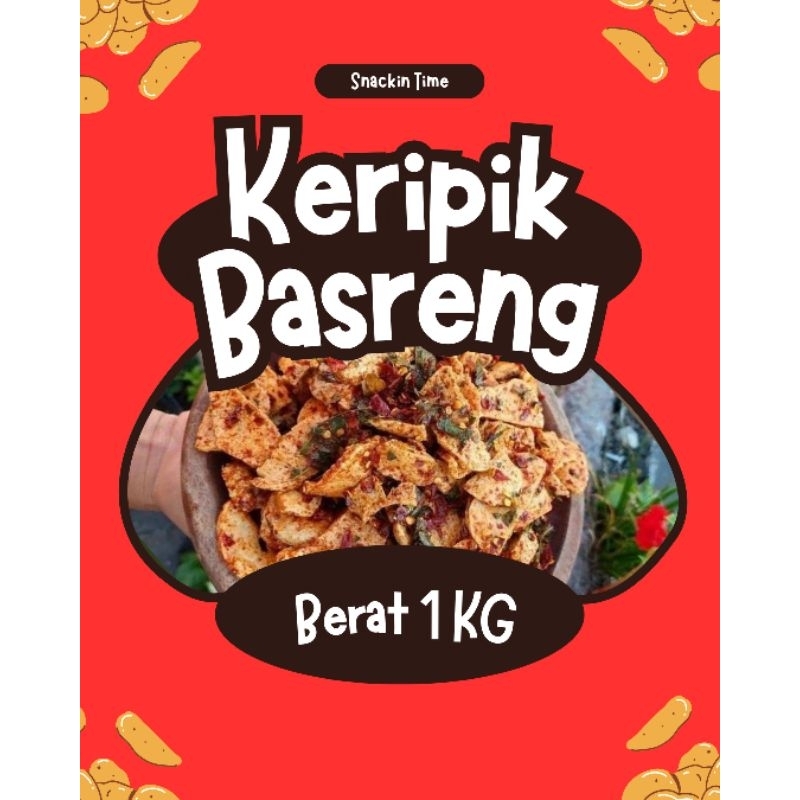 

KERIPIK BASRENG BUMBU DAUN JERUK | HALAL 1KG