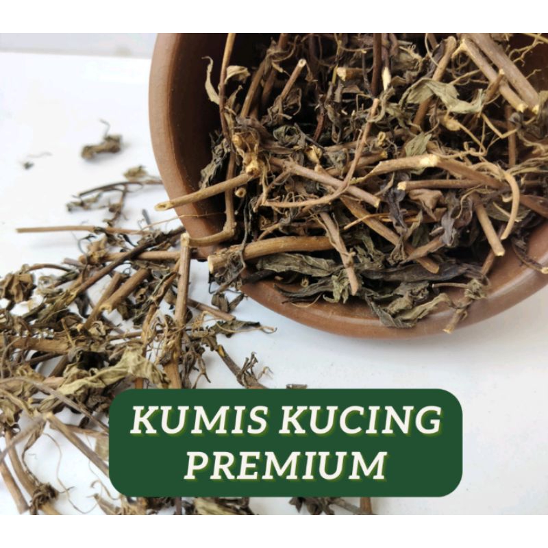 

daun kumis kucing kering kualitas terbaik 100%original alami 100gram
