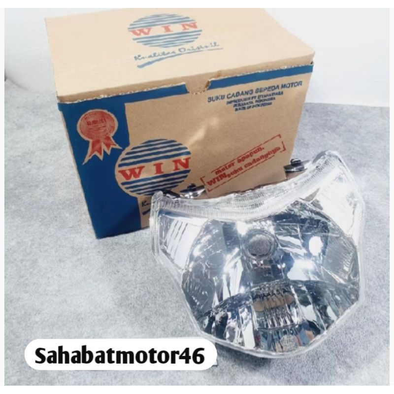 Reflektor Lampu Depan Vega ZR Original WIN