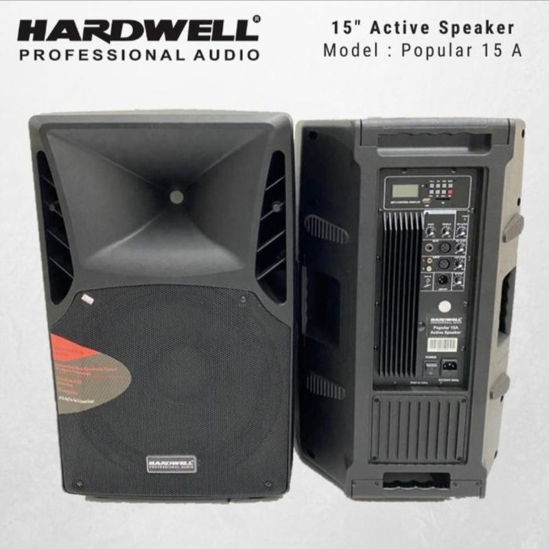 HARDWELL POPULAR 15 A | Speaker aktif | Speaker 15 inc | Speaker monitor | Speaker 2 way | Speaker |