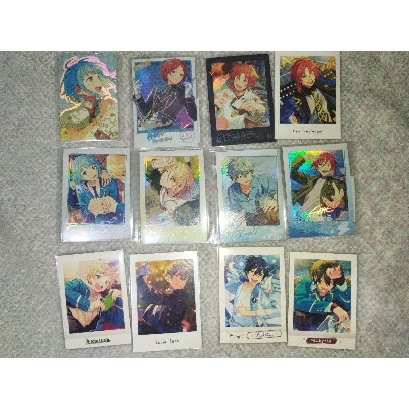 Various Kertas Ensemble Stars| Pasha Polaroid Photocard | Baca Deskripsi