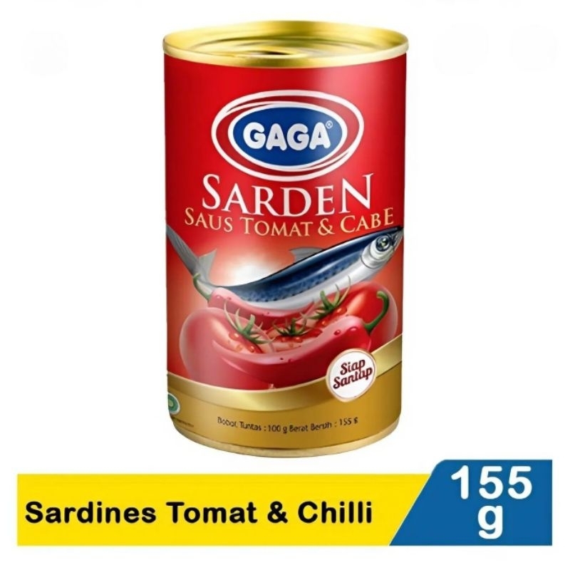 

Gaga Sarden Chili & Tomato 155G