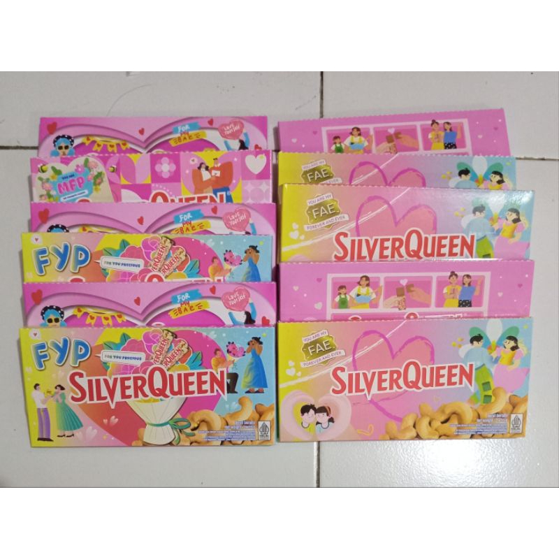 

Coklat Silverqueen 55gr 2 pcs