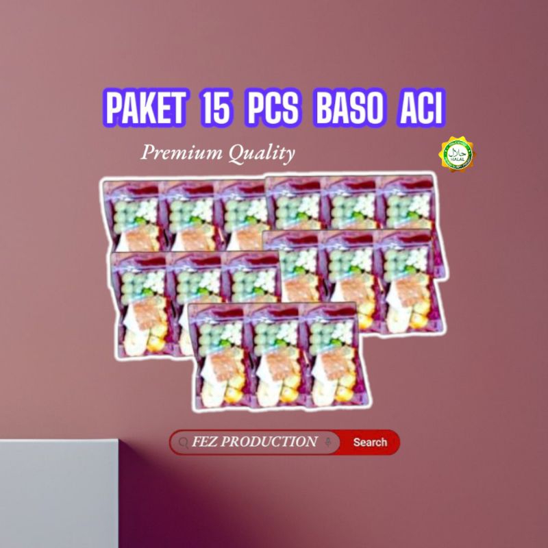 

PAKET 15 PCS BASO ASI ACI INSTAN PREMIUM