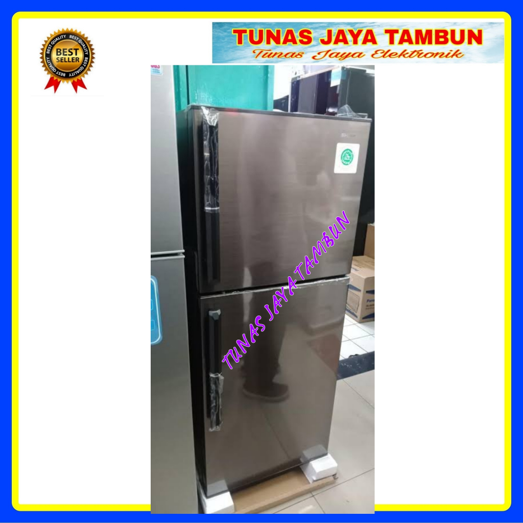 KULKAS SHARP SJ 326GC-SD / KULKAS SHARP SJ 326 GC-SR / KULKAS SHARP 2 PINTU / SHARP SJ-326 GC-SR/SD