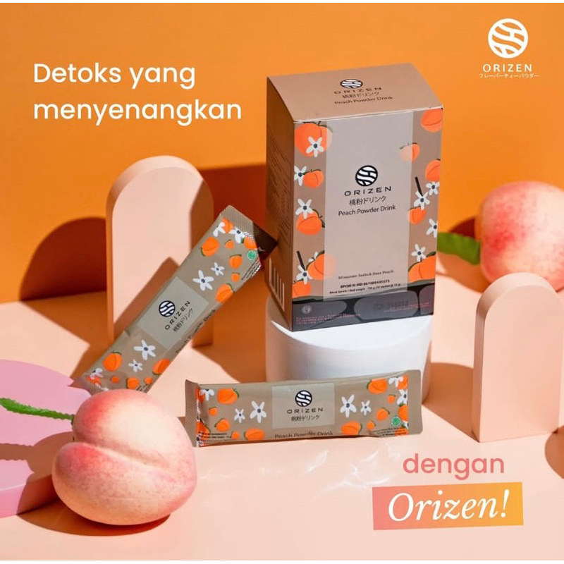 

ORIZEN DETOX PEACH TEA ORIGINAL