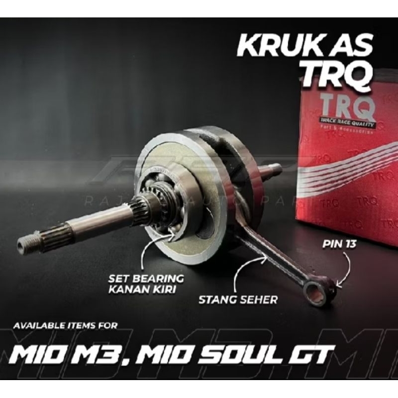 KRUK AS MIO M3/BANDUL KRUK AS MIO SOUL GT/MIO GT MIO M3 2PH PLUS LAHER SET TRQ