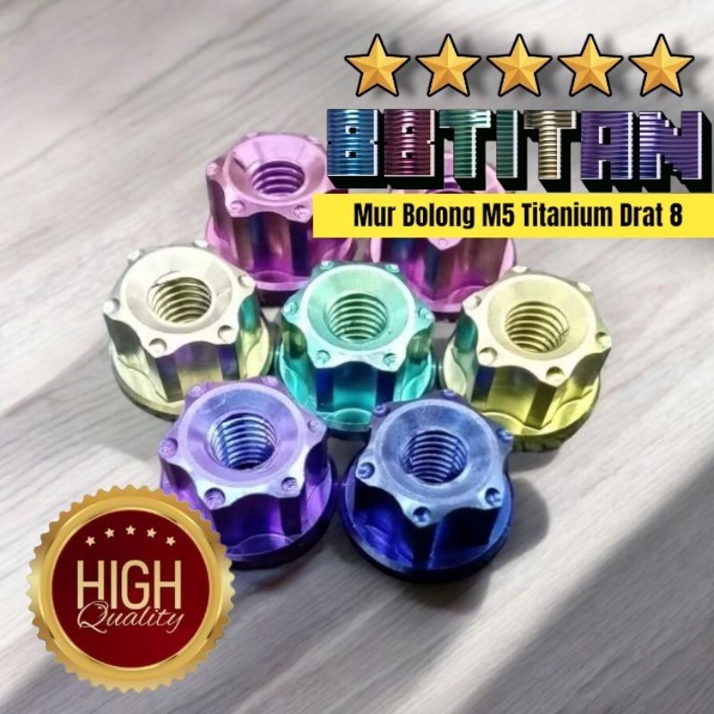 Mur Bolong M5 Titanium / Mur Open M5 Titanium Drat 8