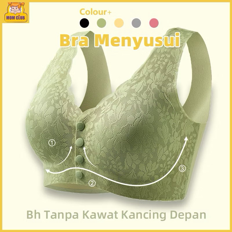 Bra Menyusui Kancing Depan Tanpa Kawat