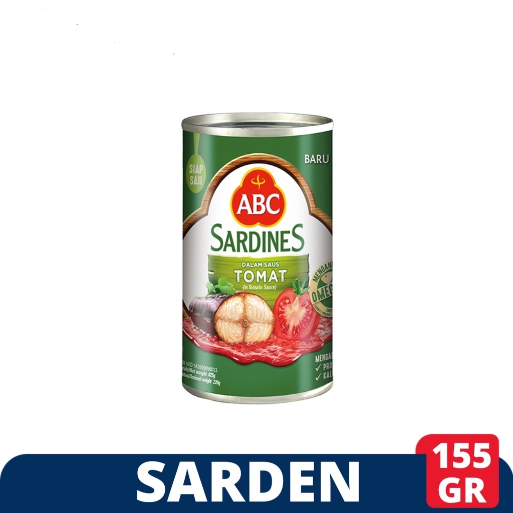 

Sarden ABC Varian Tomat Kemasan 155gr [Exp 2027]