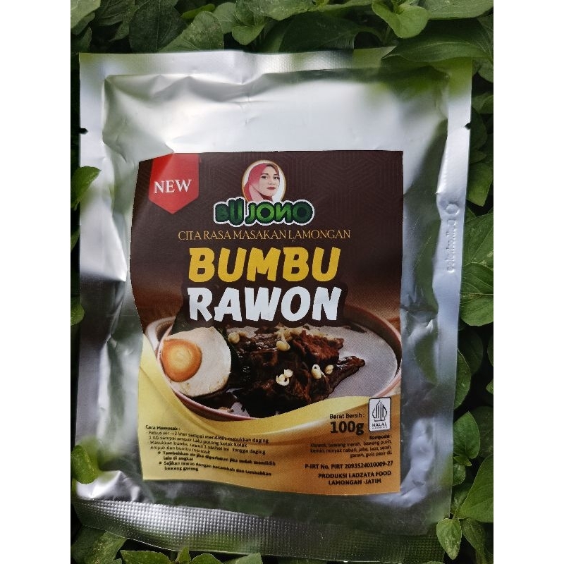 

100 gram rawon Bumbu instan Bu Jono