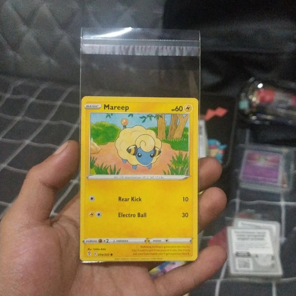 Kartu Pokemon ENG Mareep - Evolving Skies 054/203 •