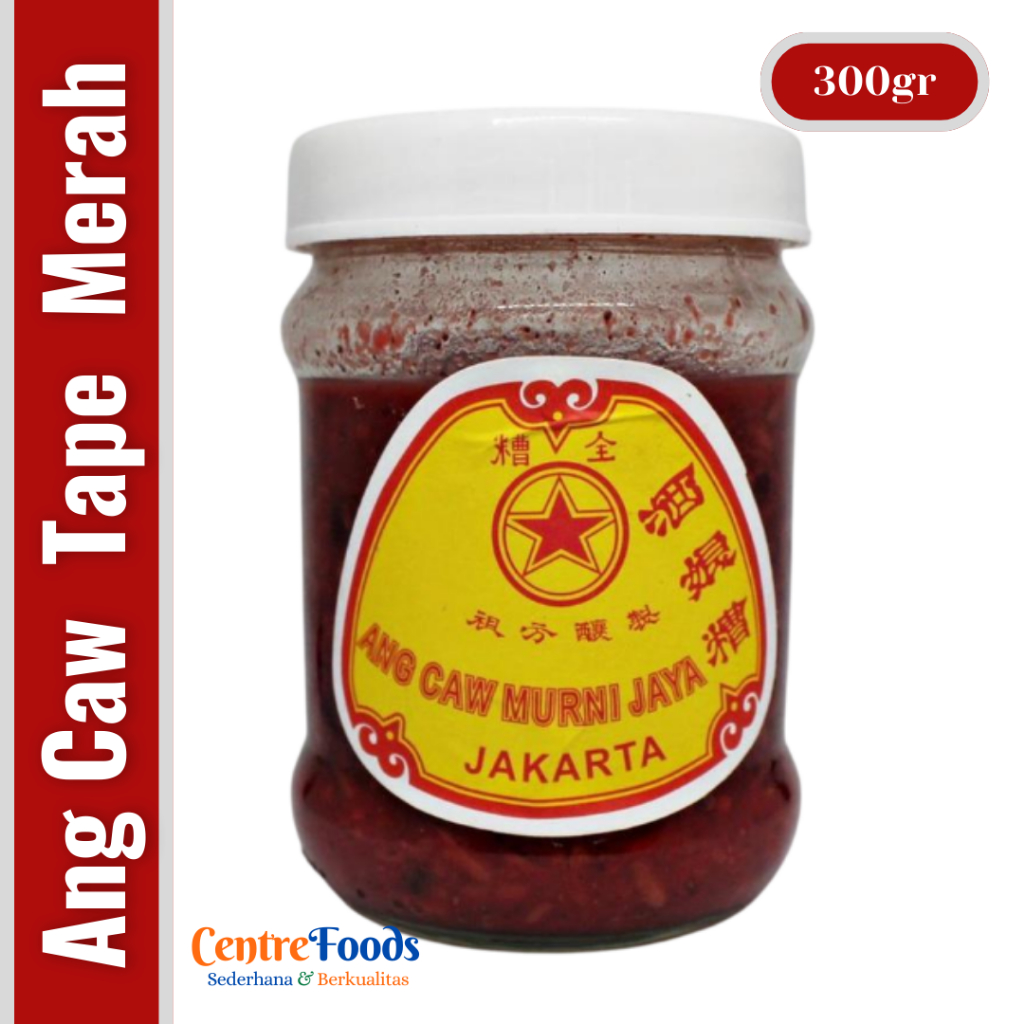 

Ang Caw Tape Merah - AngCaw MURNI JAYA | 300gr [ Harga Per BTL ]
