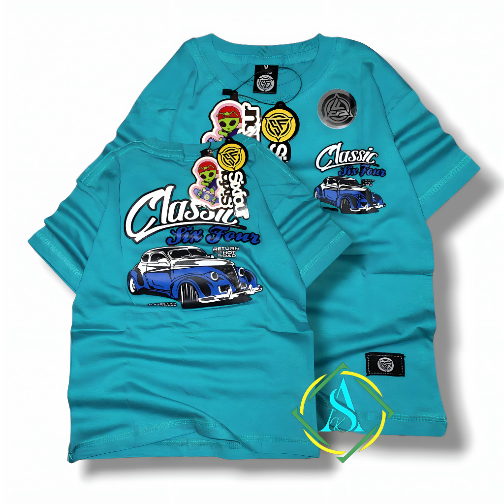 Baju anak laki laki perempuan kaos distro anak motif pantai